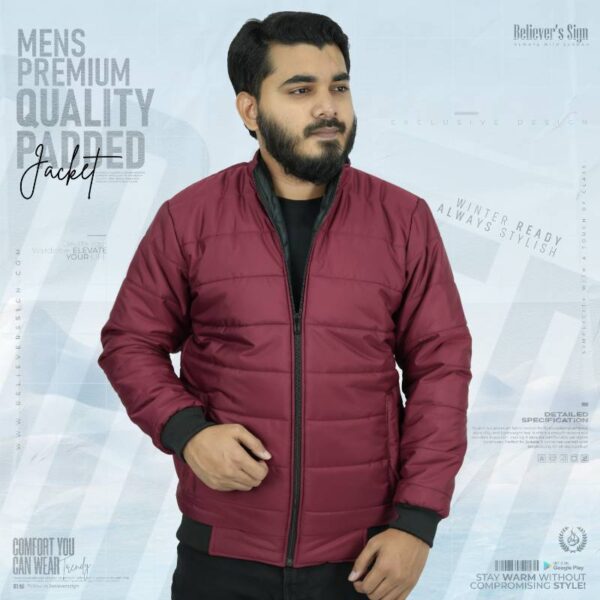 Premium Padding Jacket - Maroon